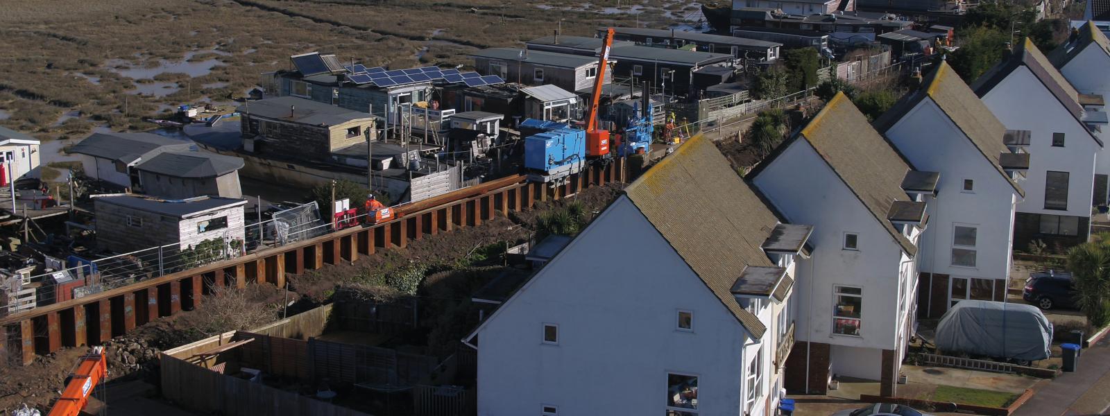 Shoreham Adur Tidal Walls Flood Defence Scheme