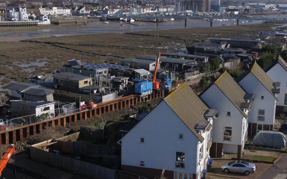 Shoreham Adur Tidal Walls Flood Defence Scheme