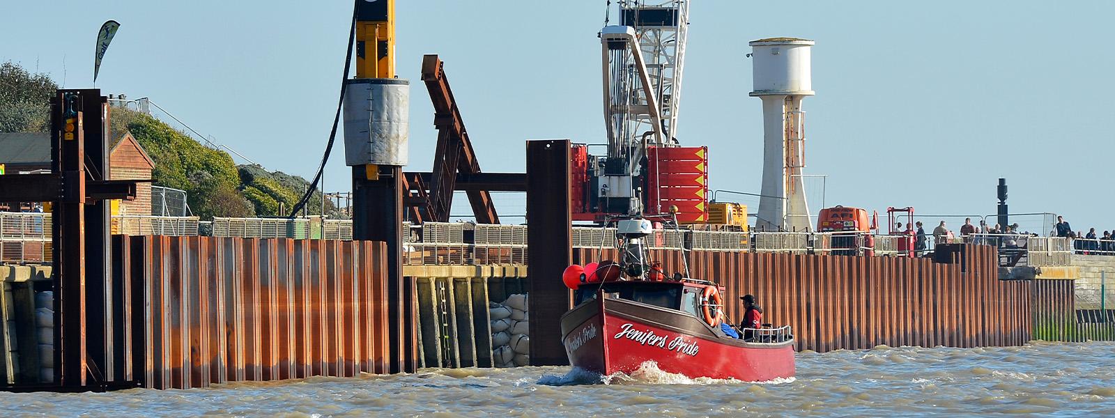 Benefits of Steel Sheet Piles. Littlehampton_© High Camera Ltd  UK_Leaderboard