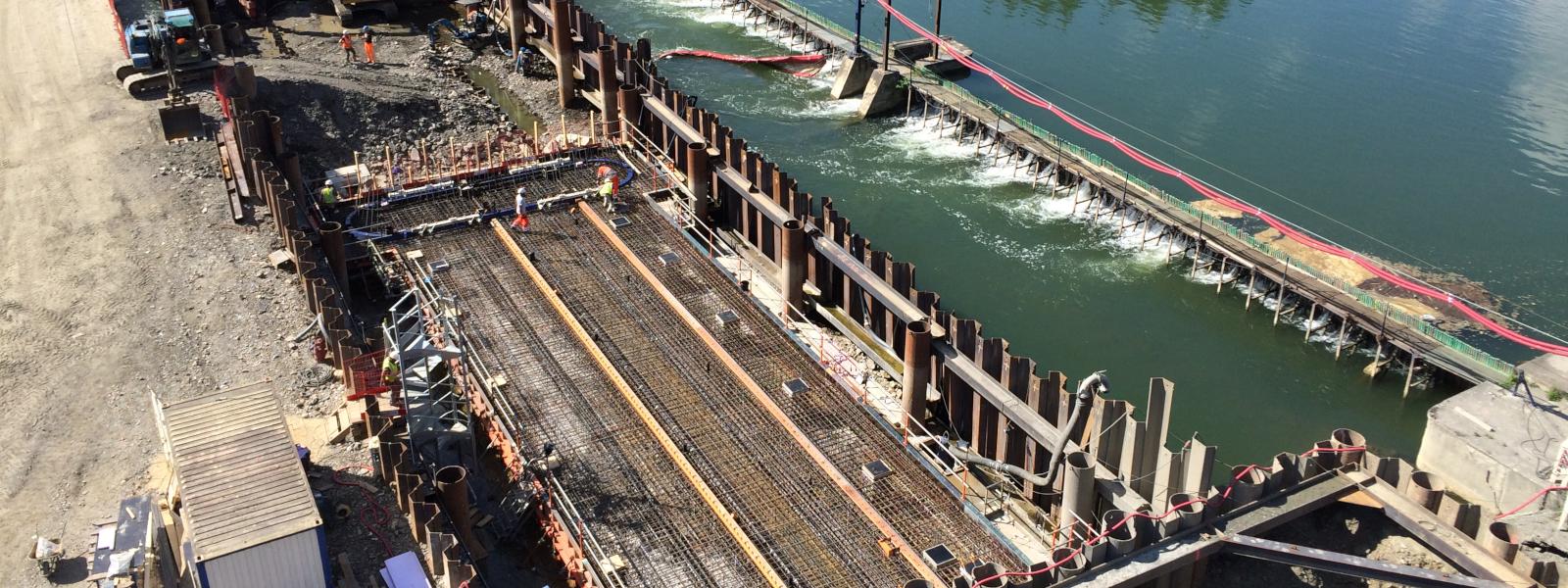 Sheet Pile Rental Service_©Vinci Construction Maritime et Fluvial _Barrage M18 SAINT JOSEPH_1_Leaderboard