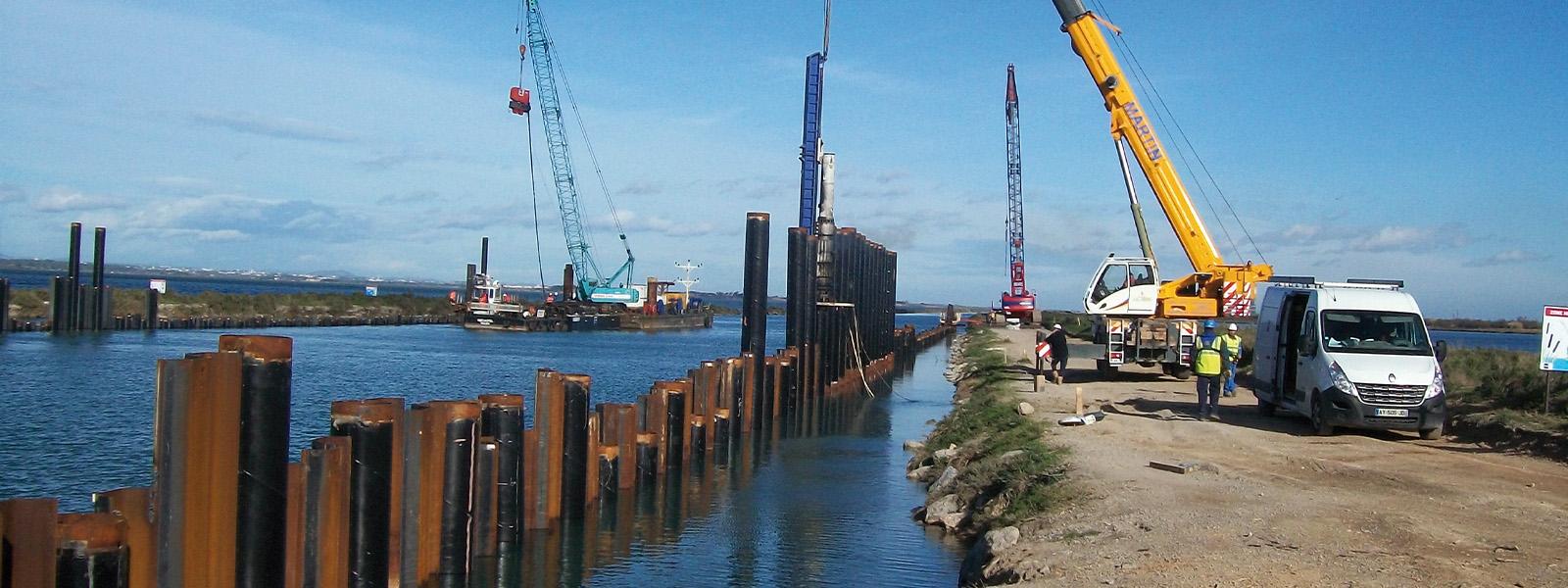 Flood Defence. Rhone channel_aresquiers_Leaderboard