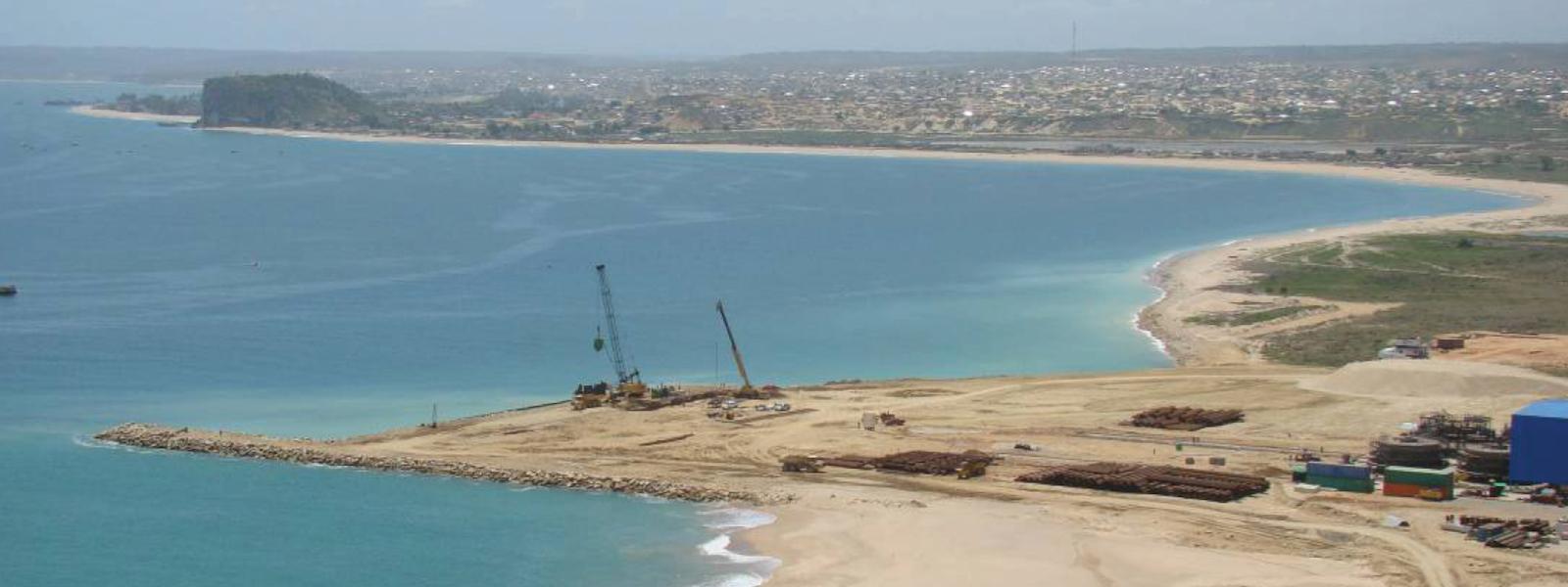 PAENAL fabrication yard, Porto Amboim, Angola