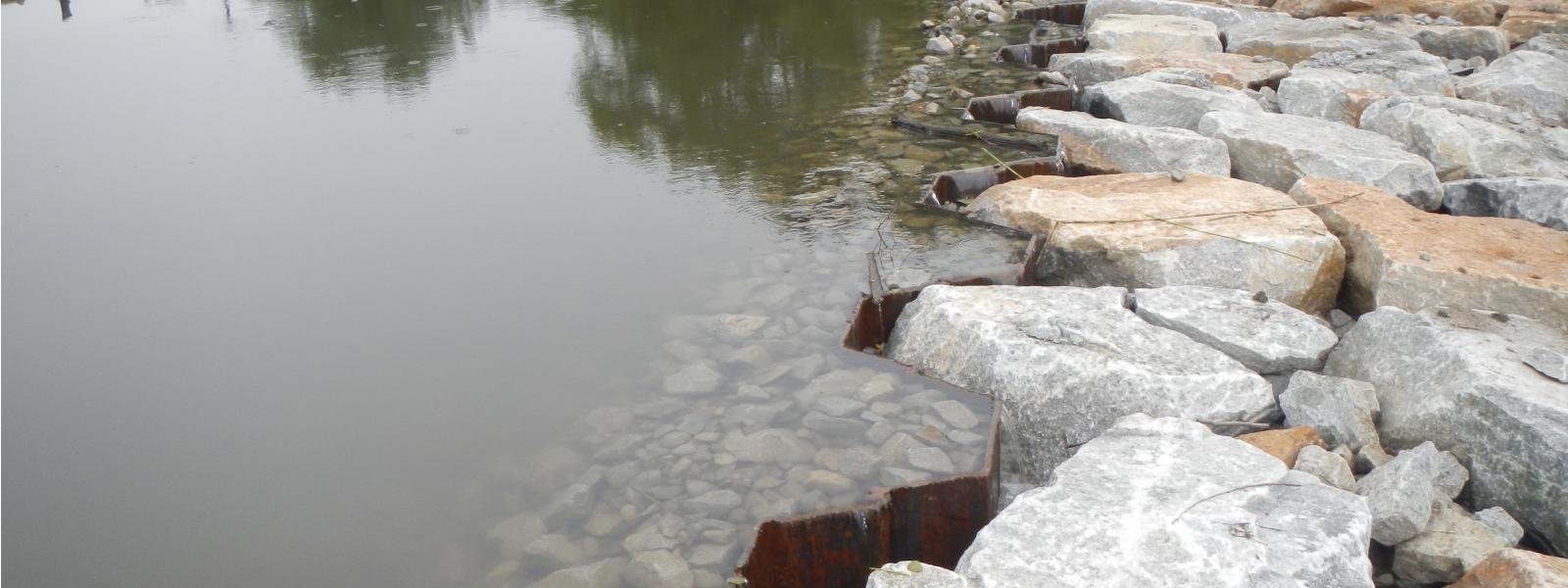 Isenmühle weir in Heldenstein, DE