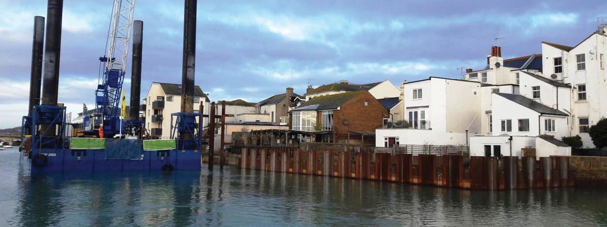 Shoreham Adur Flood Defence Scheme, UK