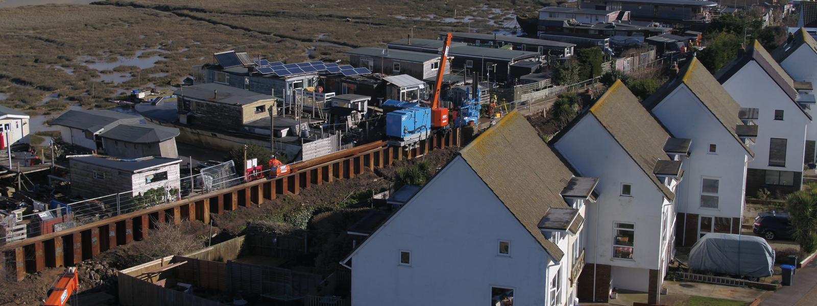 Shoreham Adur Tidal Walls Flood Defence Scheme