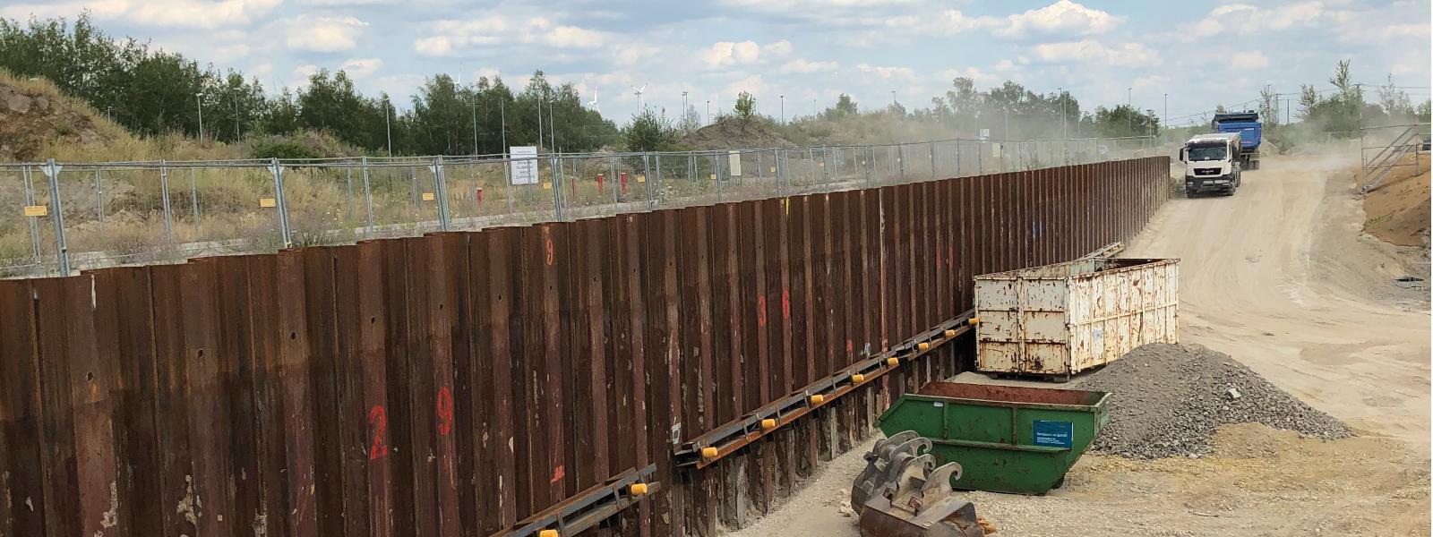 Soil decontamination at “Schwarze Pumpe” brownfield site