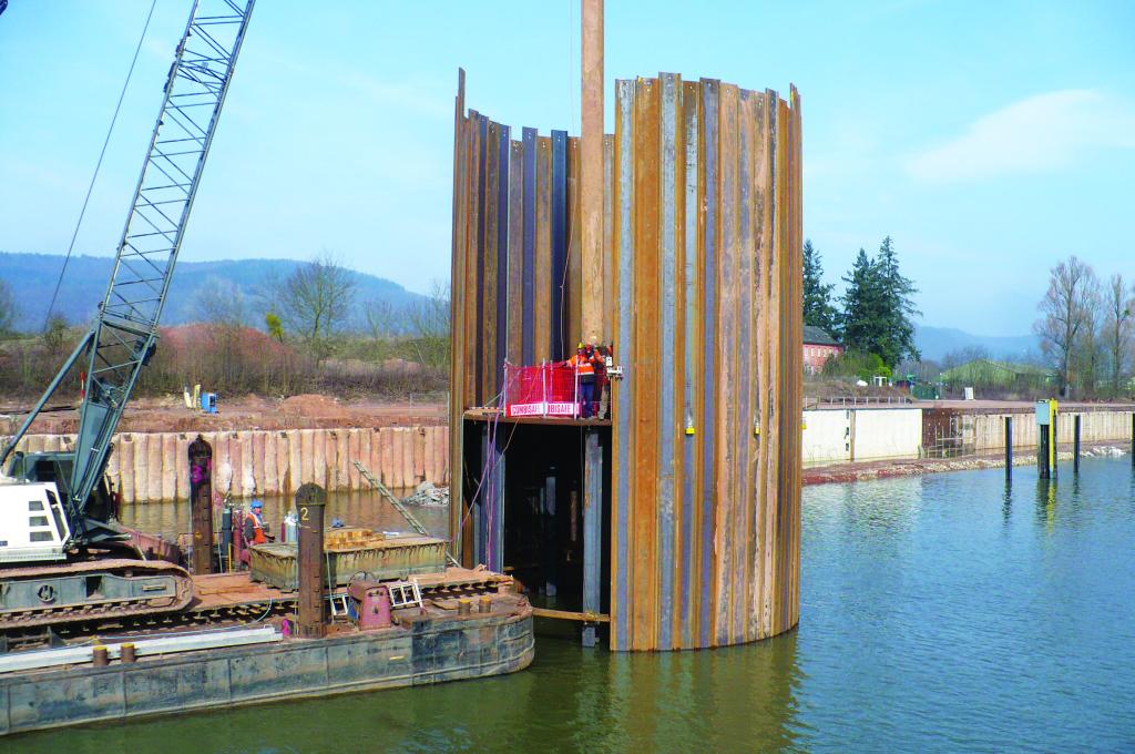 Ausbau der Mosel Schleusen