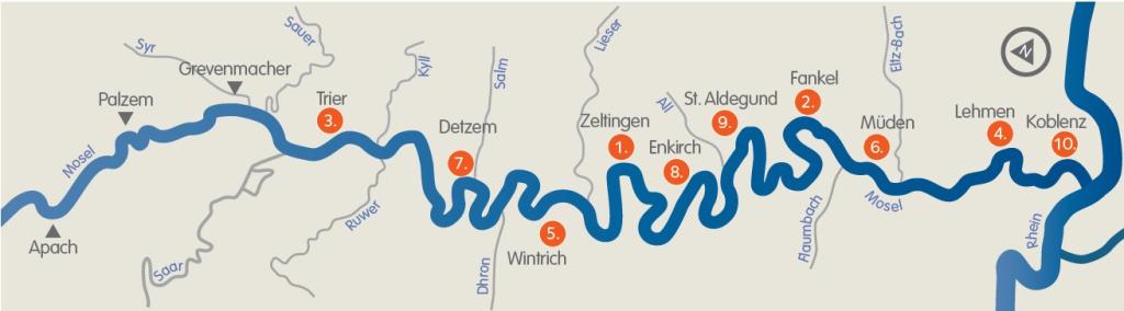 Trier_Germany. Map