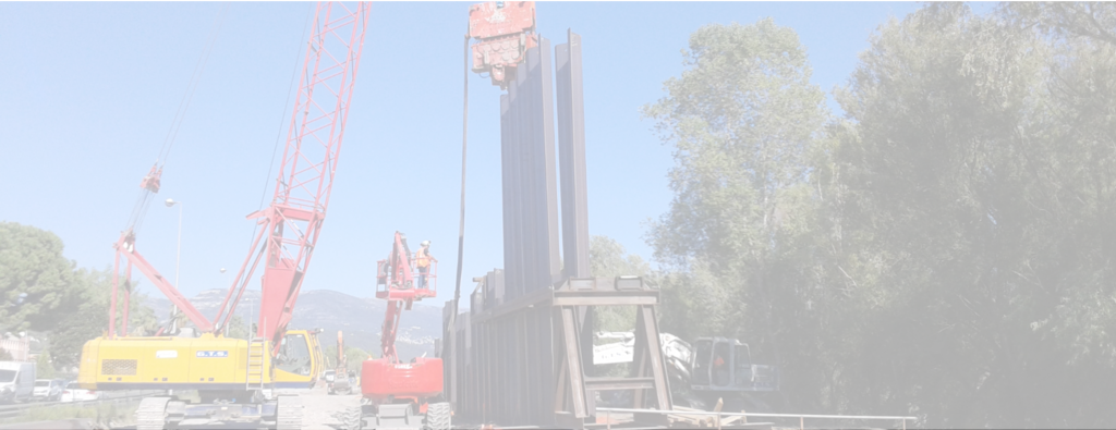 st laurent du Var - dyke reinforcement project photo