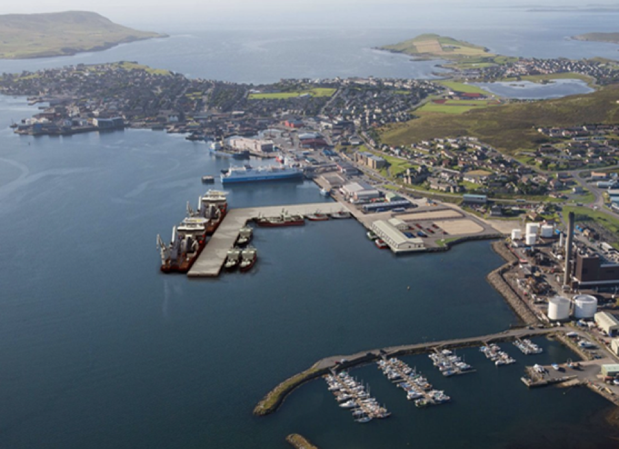 An artist's impression of the quay (credit: Lerwick Port Authority / The Shetland Times). Steel sheet piles | AMLoCor | ArcelorMittal